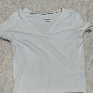 Target Wild Fable cropped V neck T-Shirt